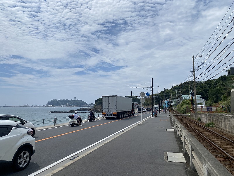 鎌倉日和【鎌倉高校前から江の島駅まで】